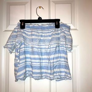 Striped American eagle shirt